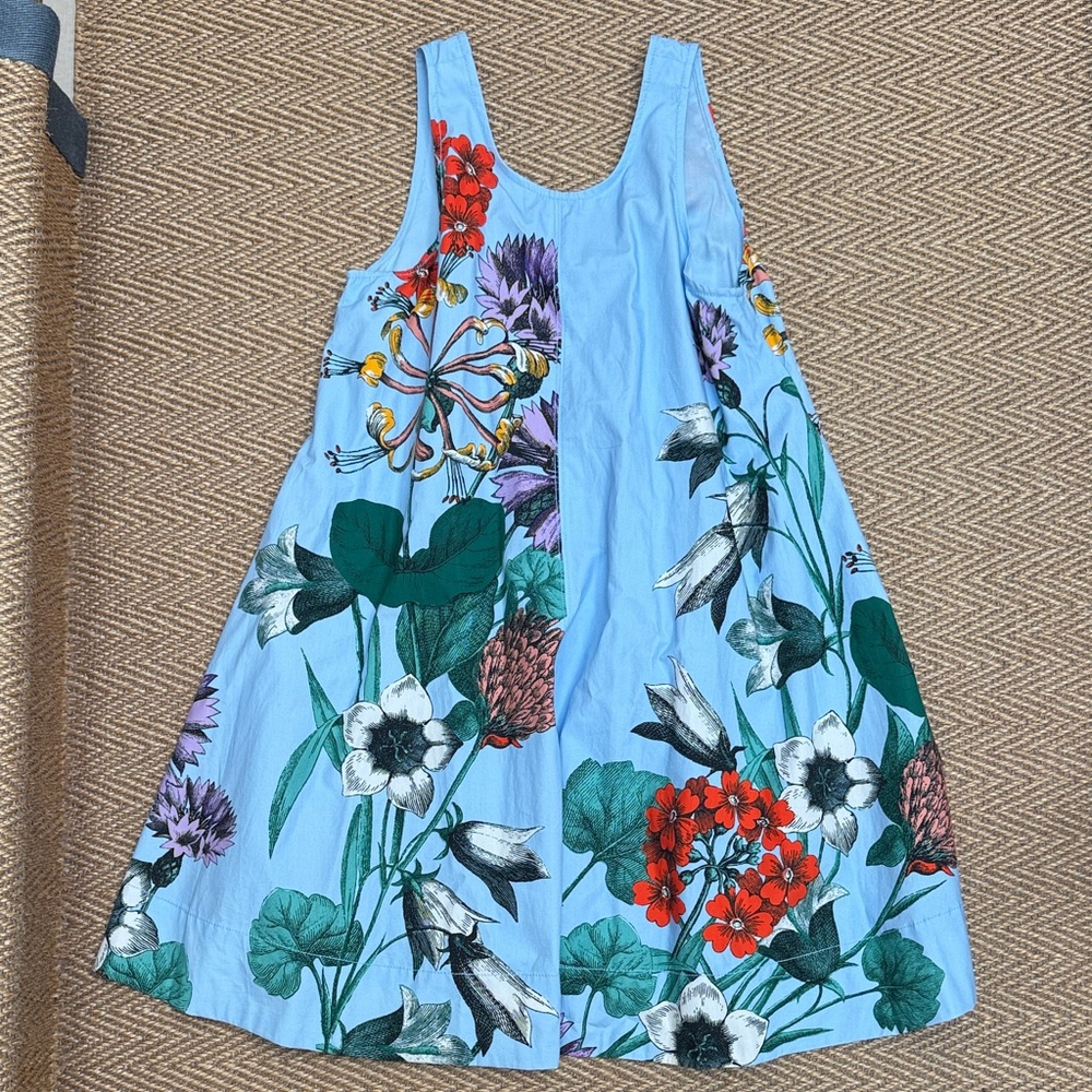 Maeve Blue Floral Casual Dress